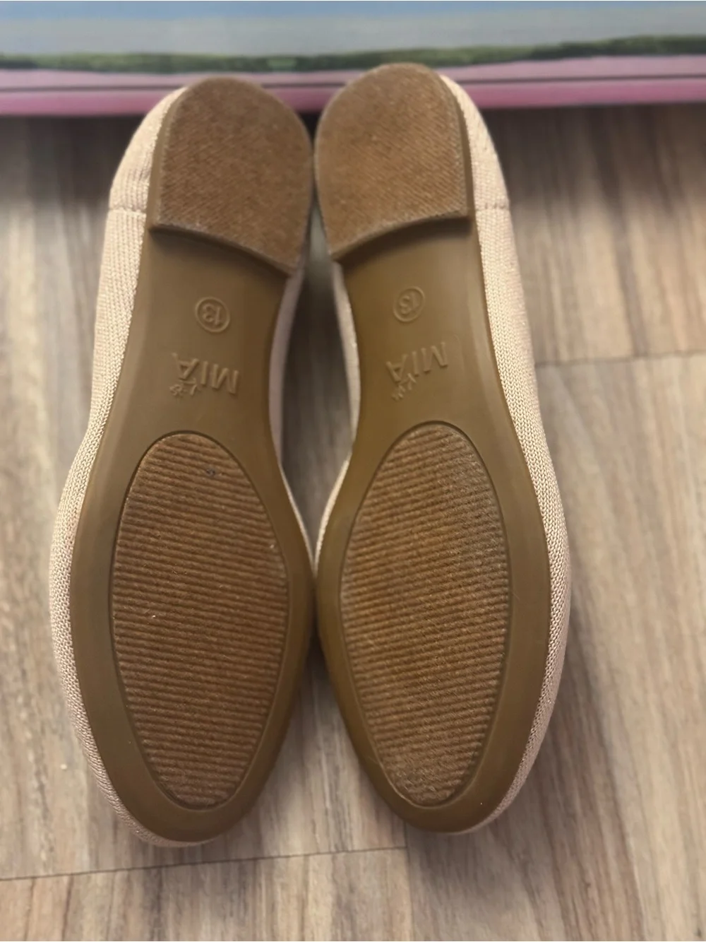 MIA kids rose Knit Slip-On Flats